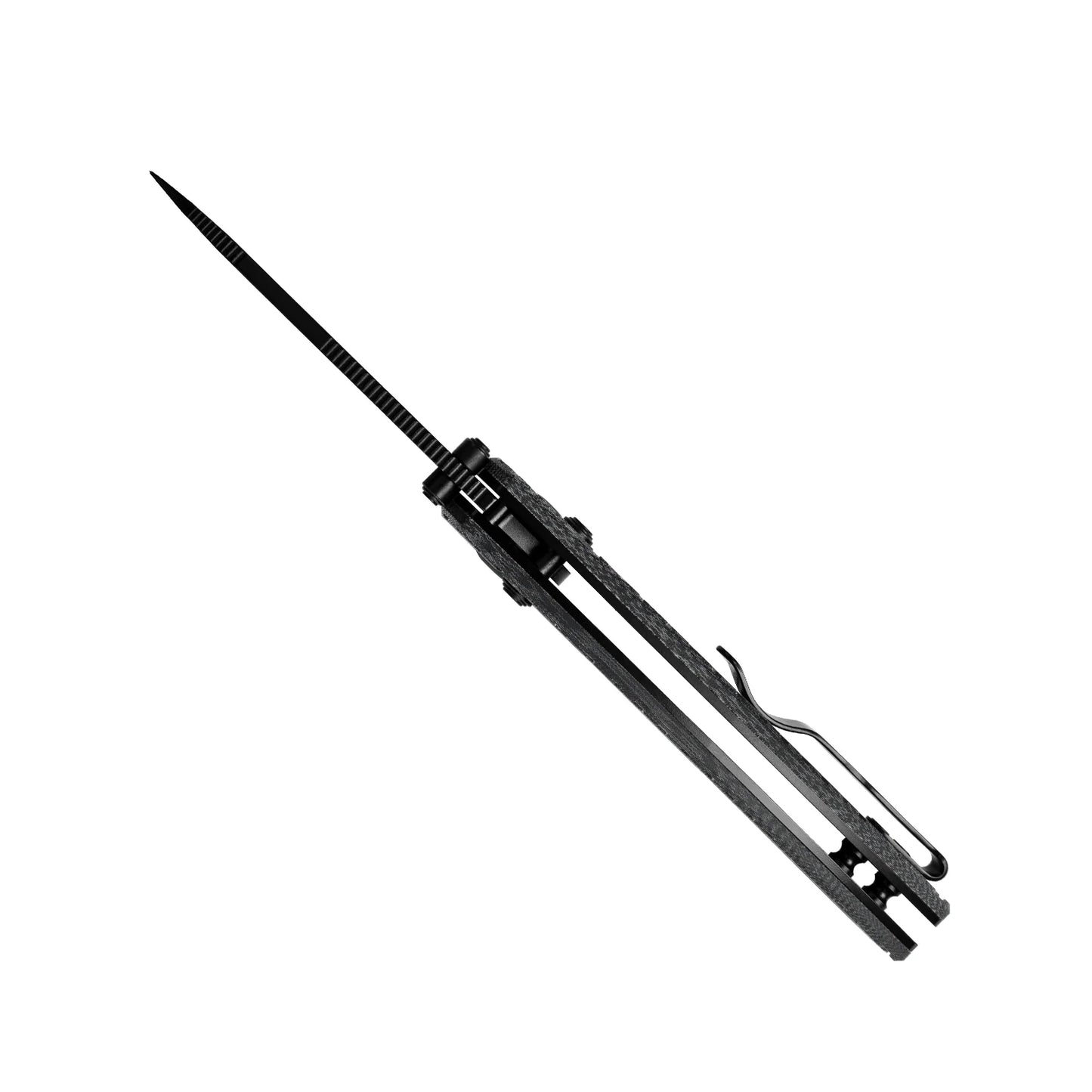 Kizer Exist Clutch-Lock 2.78" Nitro-V Black Micarta Folding Knife V3681A1