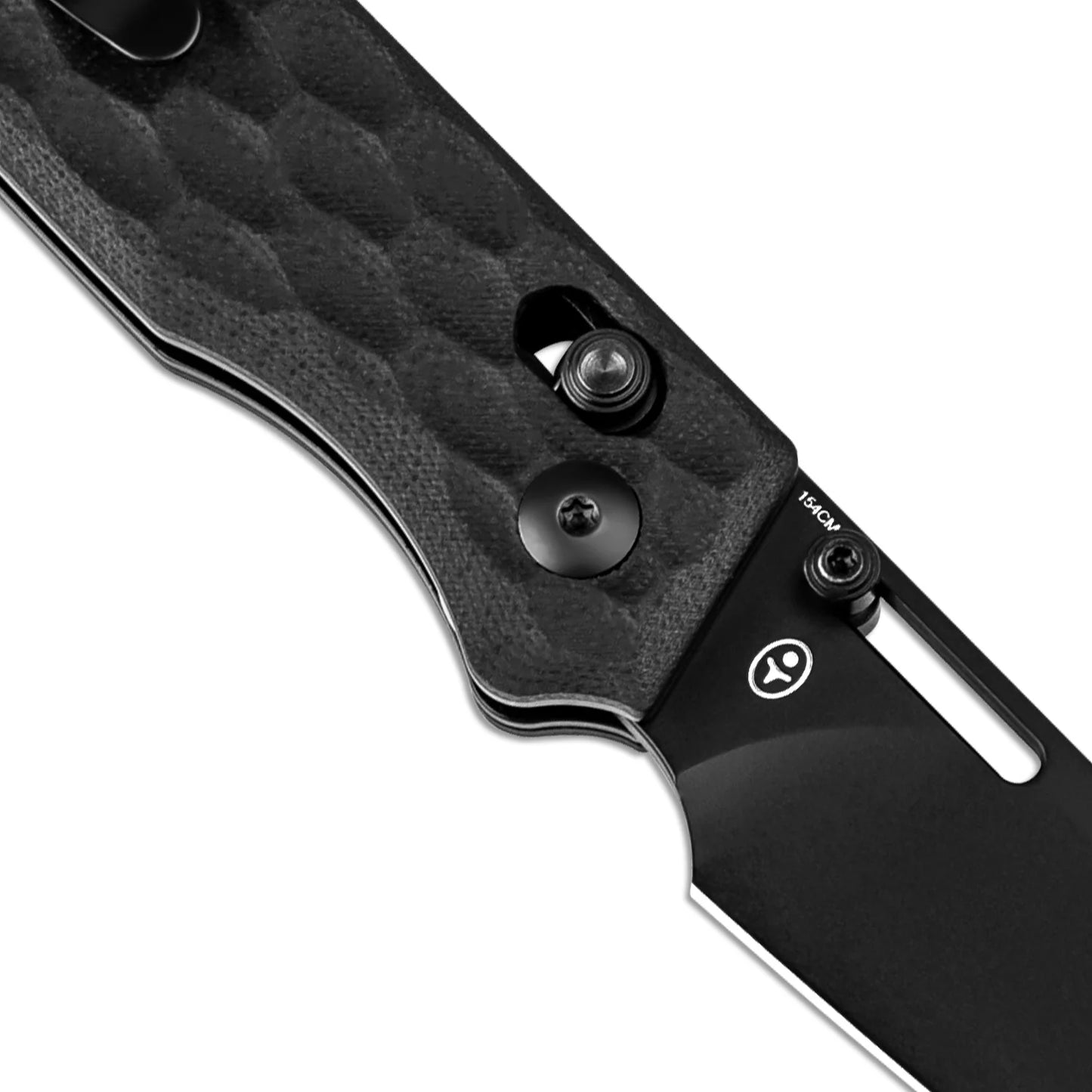 Kizer Task Clutch-Lock 3.04" 154CM Black G10 Folding Knife V3641C2