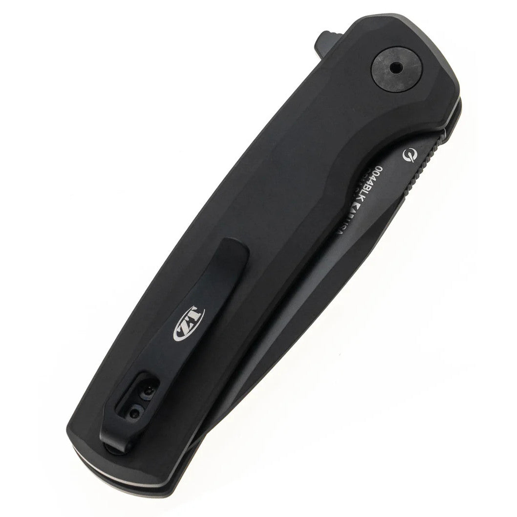 Zero Tolerance 0044BLK 3.2" CPM S45VN Black Titanium Button-Lock Folding Knife
