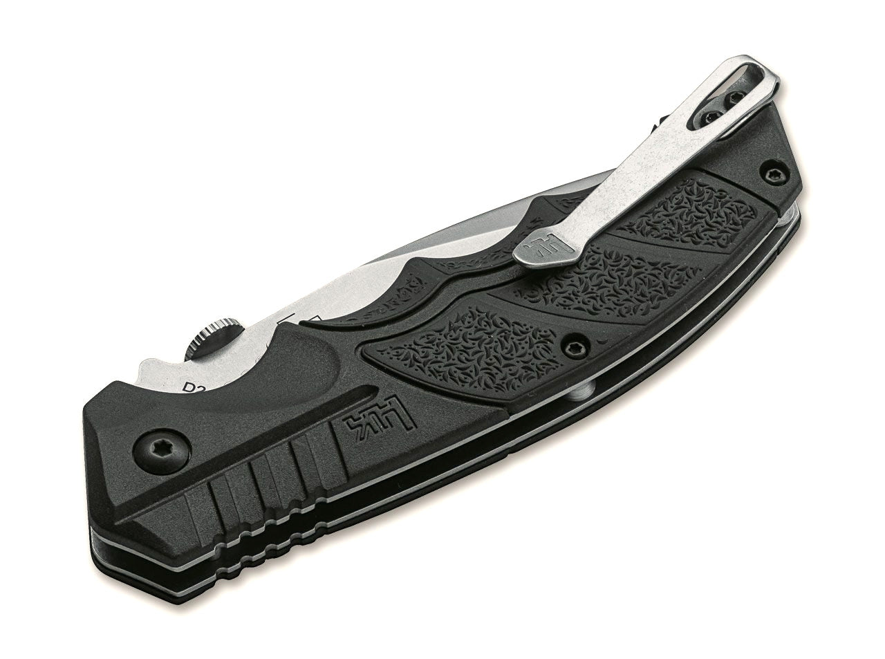 Heckler & Koch SFP Tactical Folder 3.62" D2 Stonewash Folding Knife