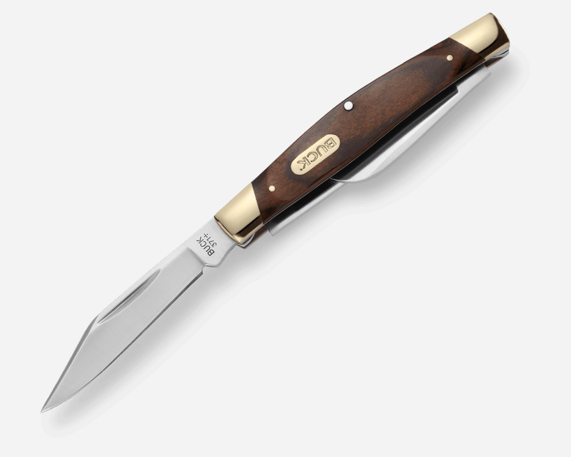 Buck 371 Woodgrain Stockman Pocket Folding Knife