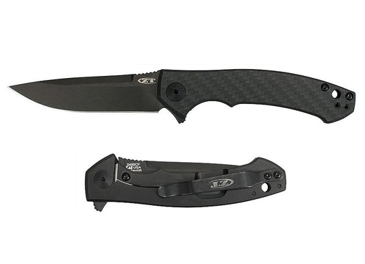 Zero Tolerance 0450CF Sinkevich 3.25" S35VN Black Carbon Fiber Titanium Folding Knife