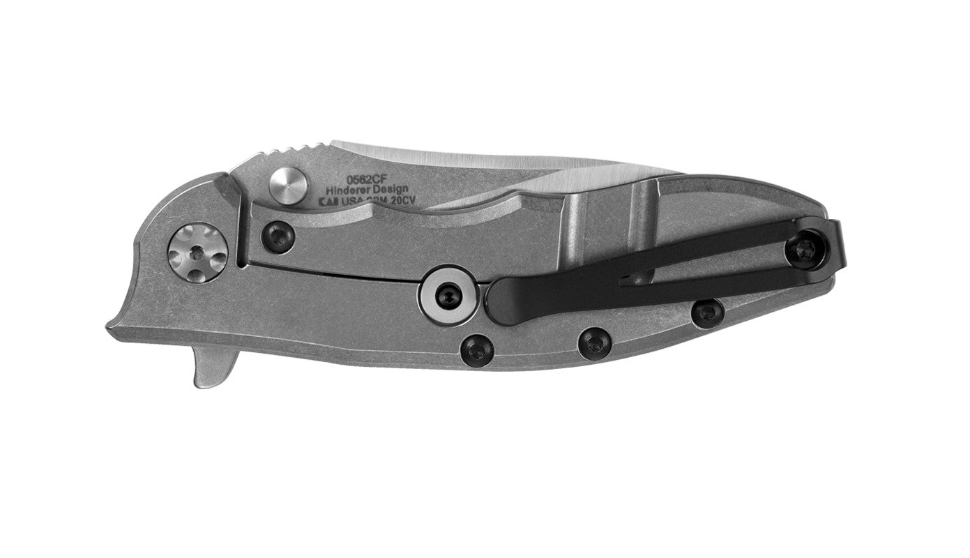 Zero Tolerance 0562CF Hinderer Slicer 3.5" CPM-20CV Carbon Fiber Folding Knife