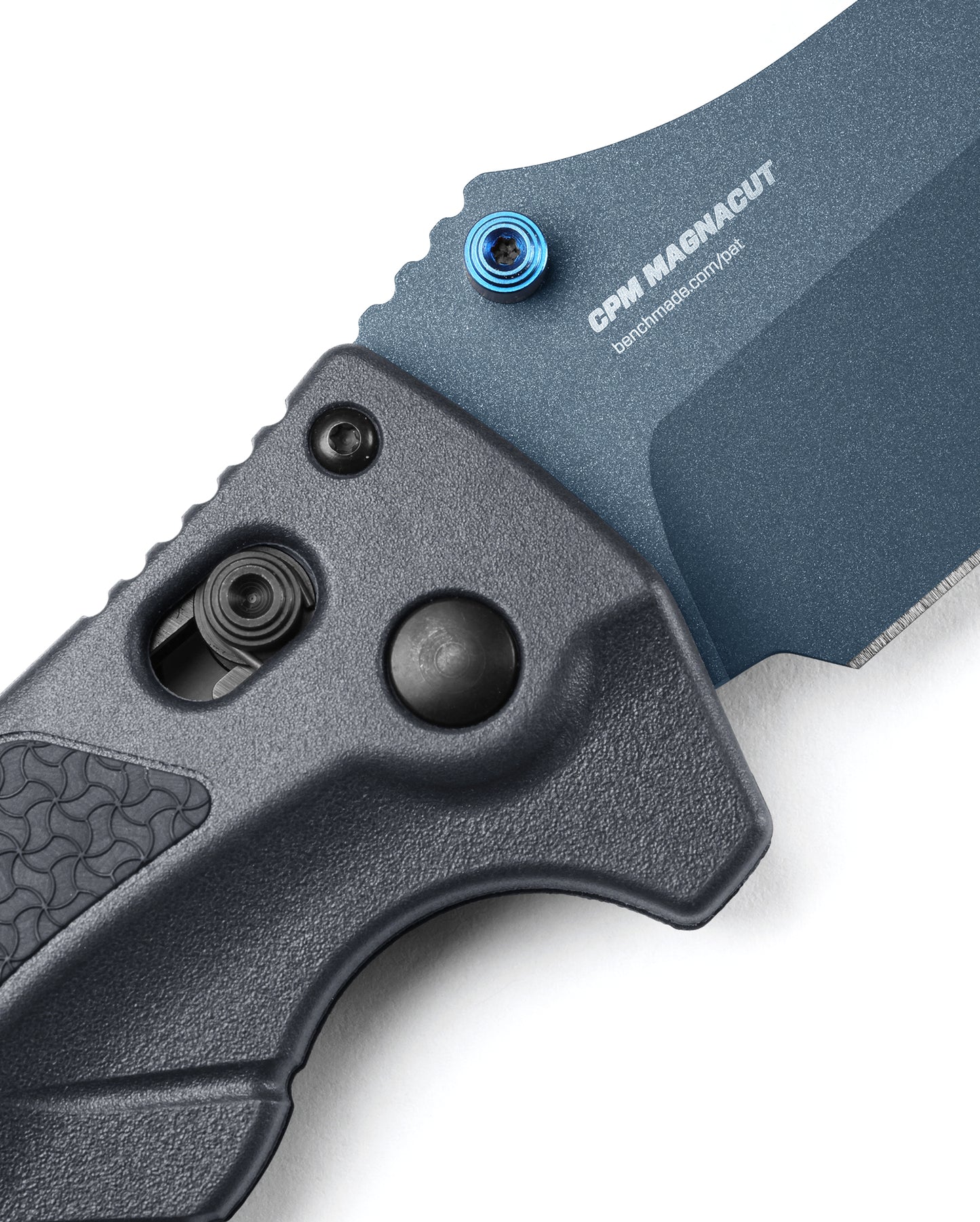 Benchmade 18060BT-01 Adira 3.88" CPM-Magnacut Cerakote Blue Tempest Gray Folding Knife