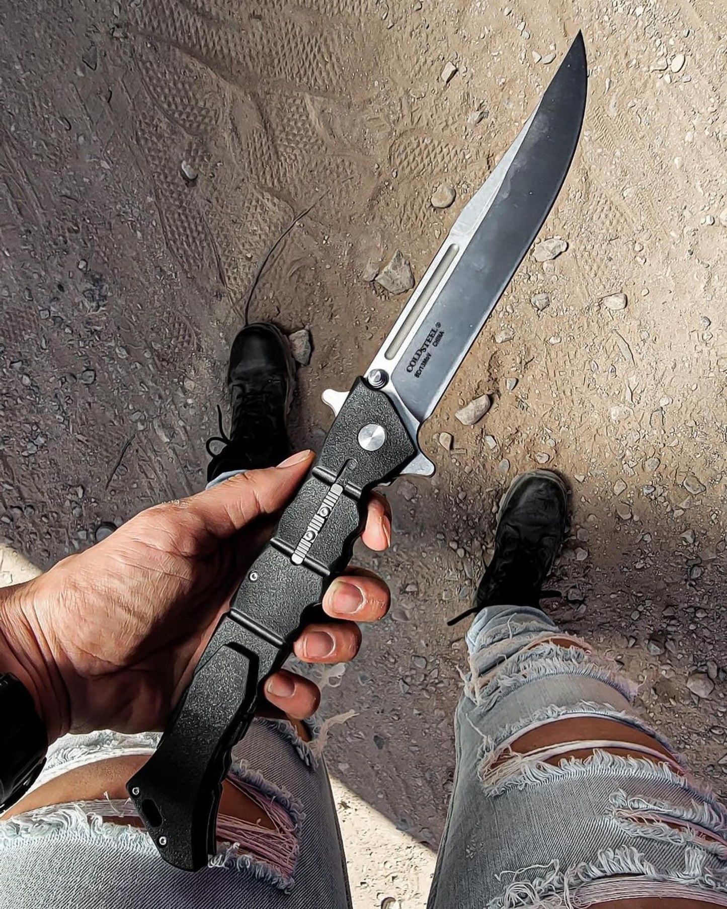 Cold Steel Luzon Large 6" Flipper Folding Knife with GFN Handle 20NQX