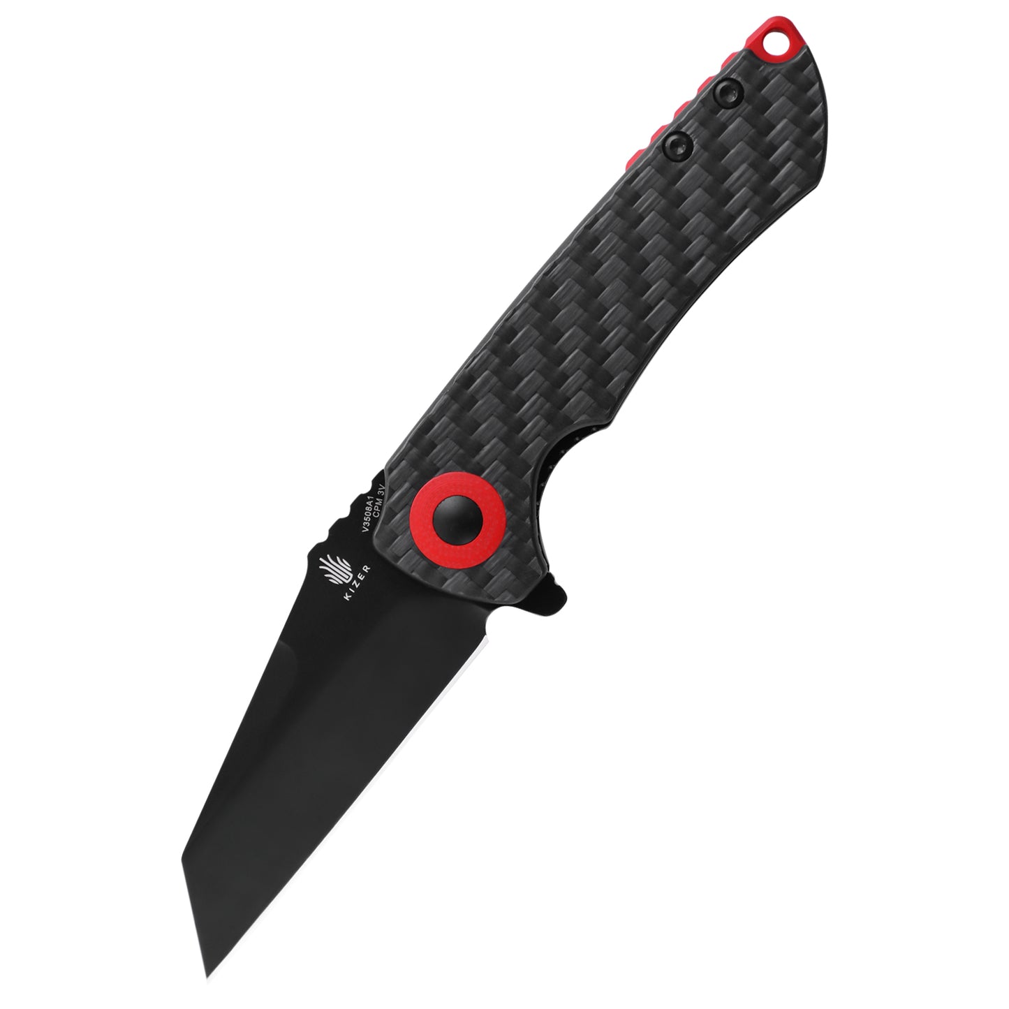 Kizer Critical Mini 3" 154CM Micarta Folding Knife by Matthew Christensen V3508C1