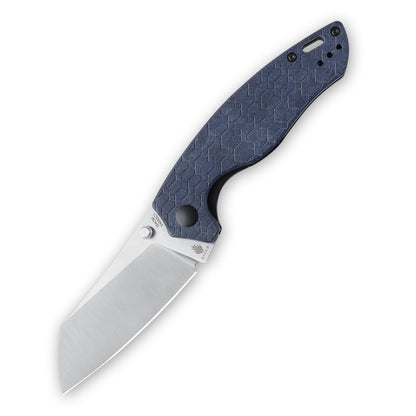 Kizer Towser K 3.39" 154CM Blue Richlite Folding Knife V4593C1