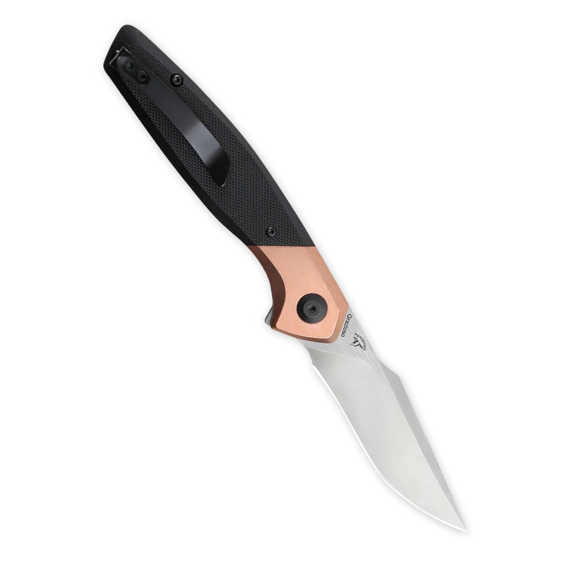 Kizer Grazioso 3.25" N690 Copper G10 Folding Knife by Sherif Manganas V4572N1