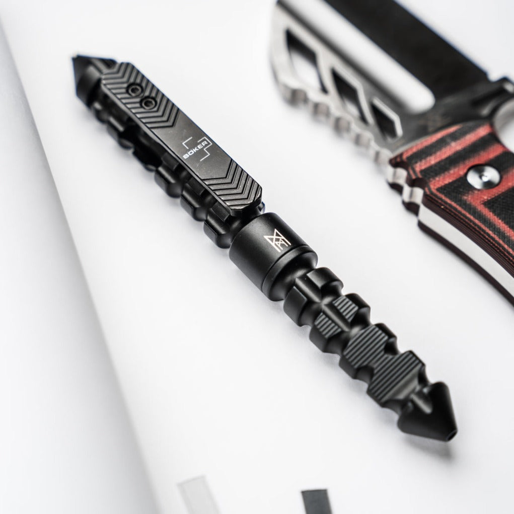 Boker Plus Fat Box Bolt-Action Tactical Pen by Midgards Messer 09BO140