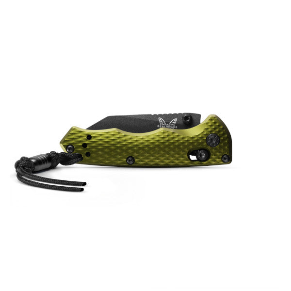 Benchmade 290BK-2 Full Immunity 2.5" CPM-M4 Compact Folding Knife Woodland Green Aluminum Handle