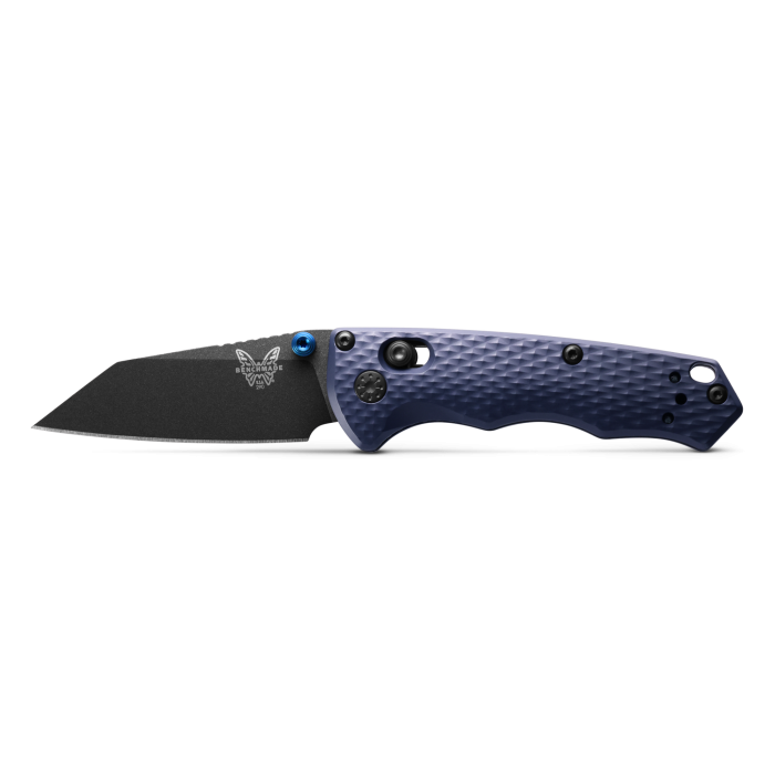Benchmade 290BK Full Immunity 2.5" CPM-M4 Compact Folding Knife Crater Blue Aluminum Handle