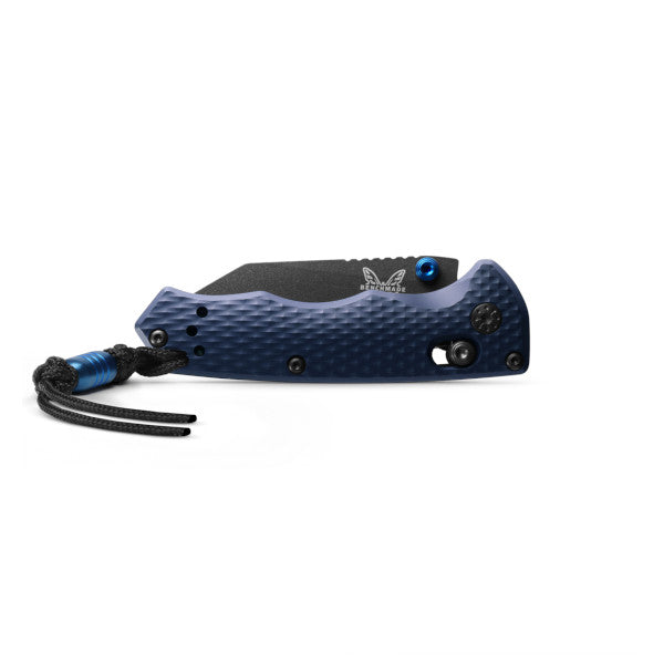 Benchmade 290BK Full Immunity 2.5" CPM-M4 Compact Folding Knife Crater Blue Aluminum Handle
