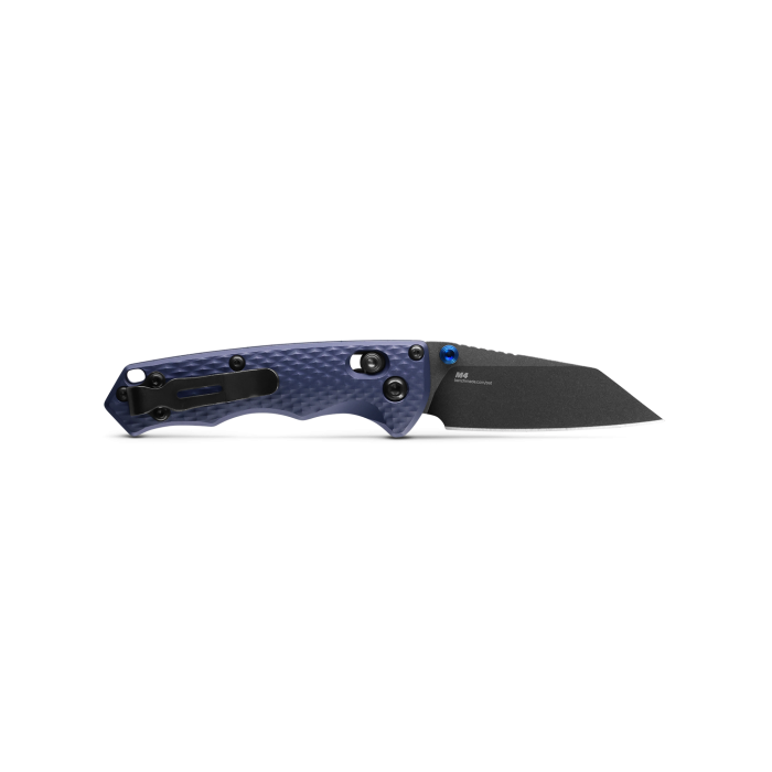 Benchmade 290BK Full Immunity 2.5" CPM-M4 Compact Folding Knife Crater Blue Aluminum Handle