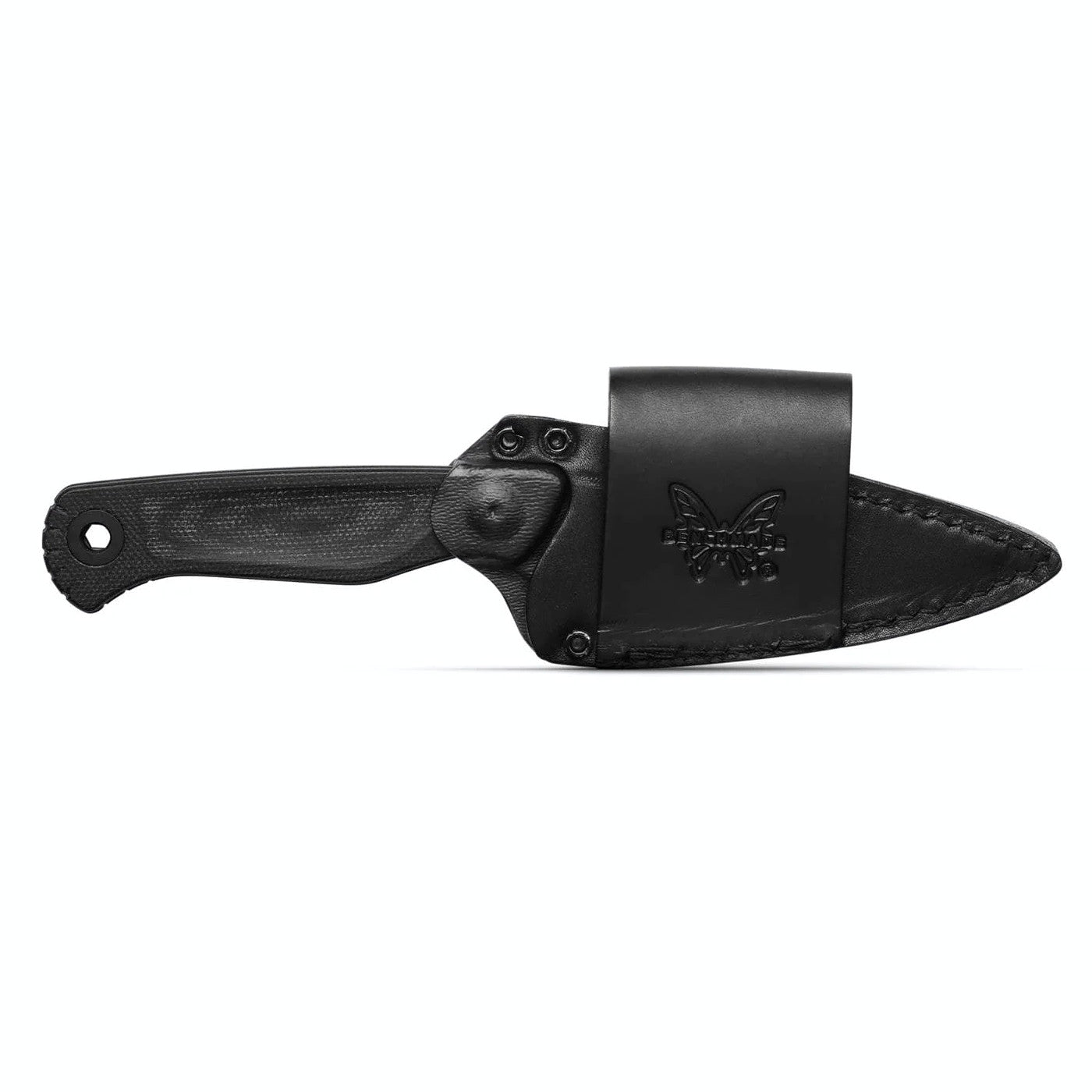 Benchmade 203BK-02 Dacian 3.54" CPM-Magnacut Black Cerakote Black Micarta Fixed Blade Knife