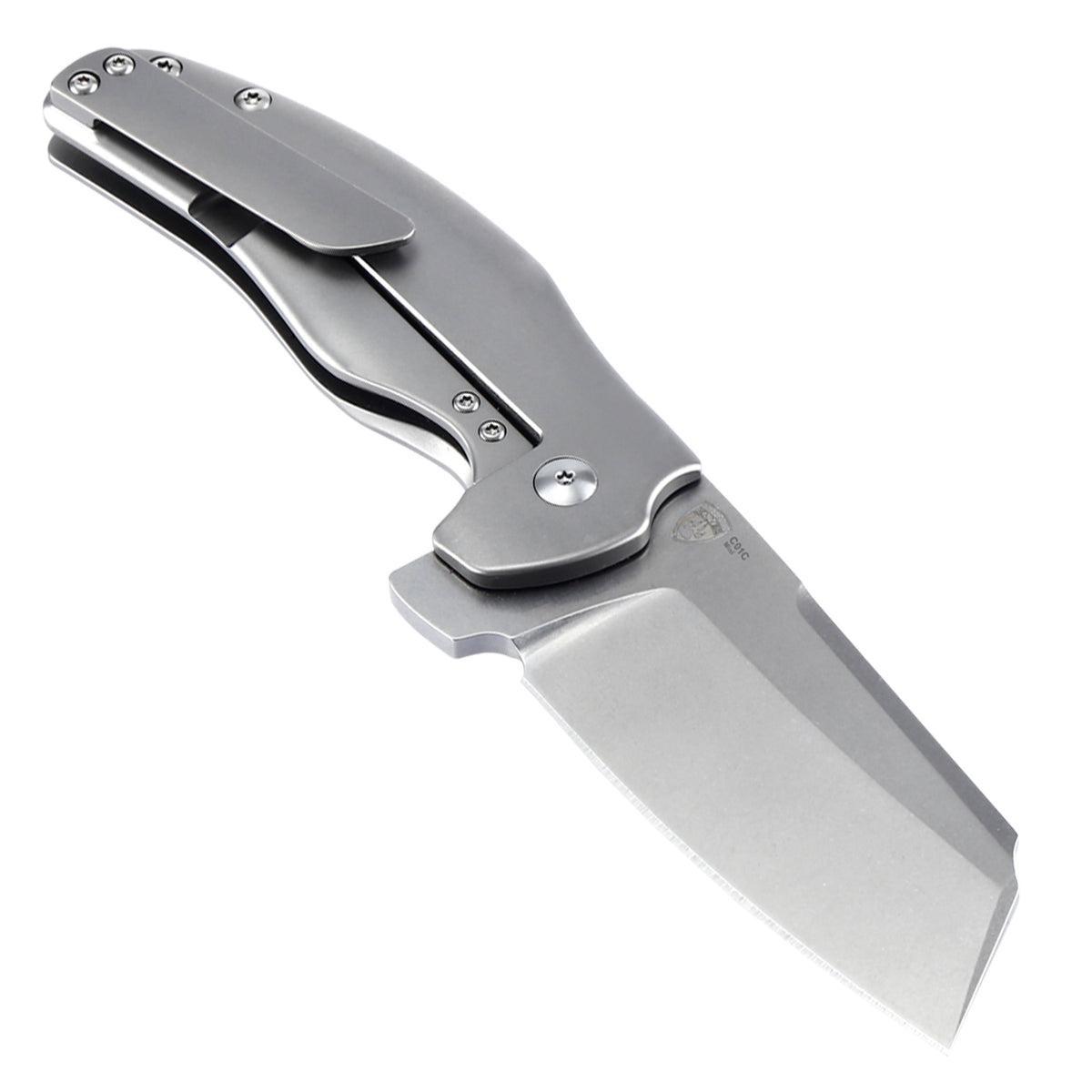 Kizer C01c Mini Sheepdog 2.6" CPM S35VN Titanium Folding Knife by Chris Conaway Ki3488A1