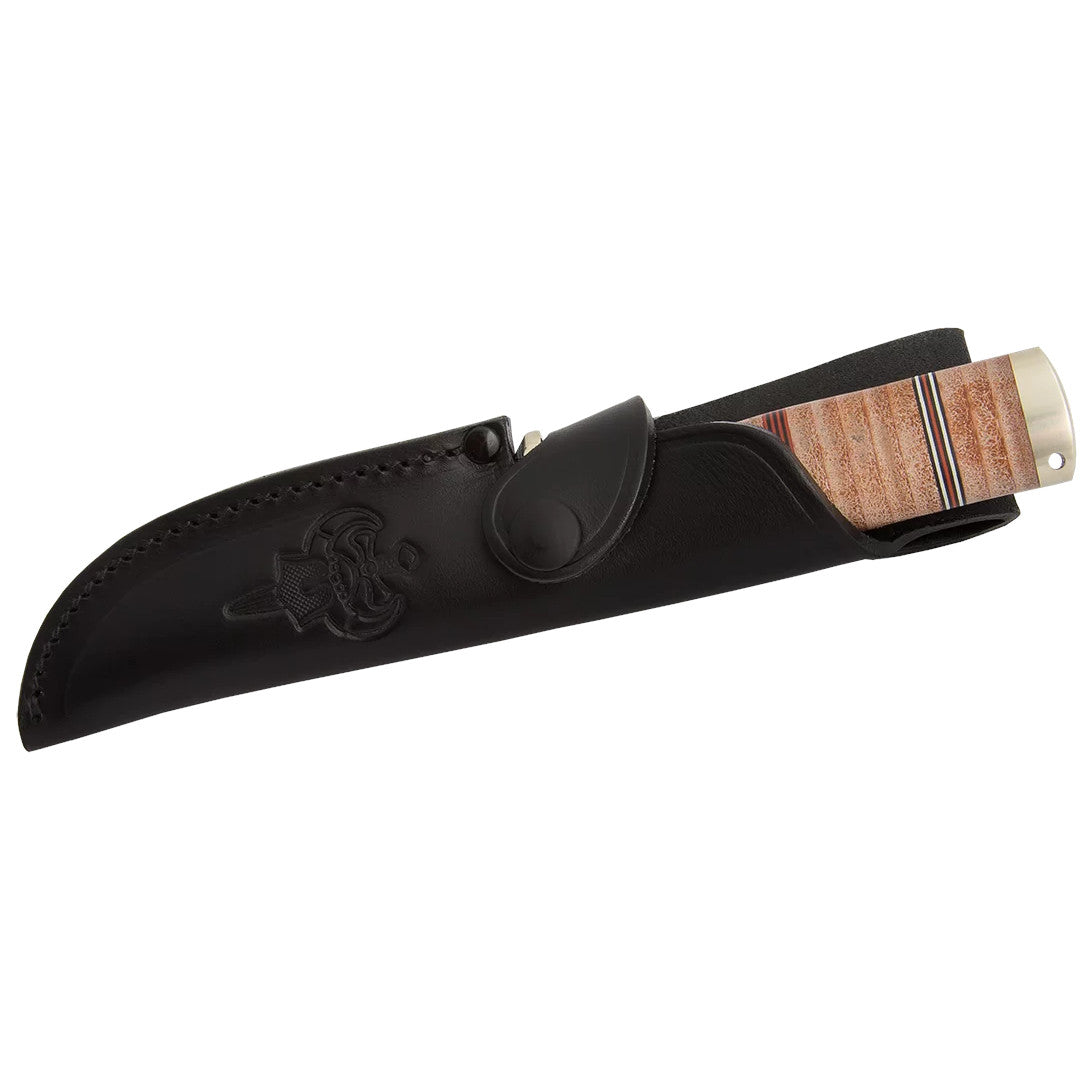 Fallkniven NL5cxL Northern Light 'Idun' 3.94" Cowry X Damascus Fixed Blade Knife