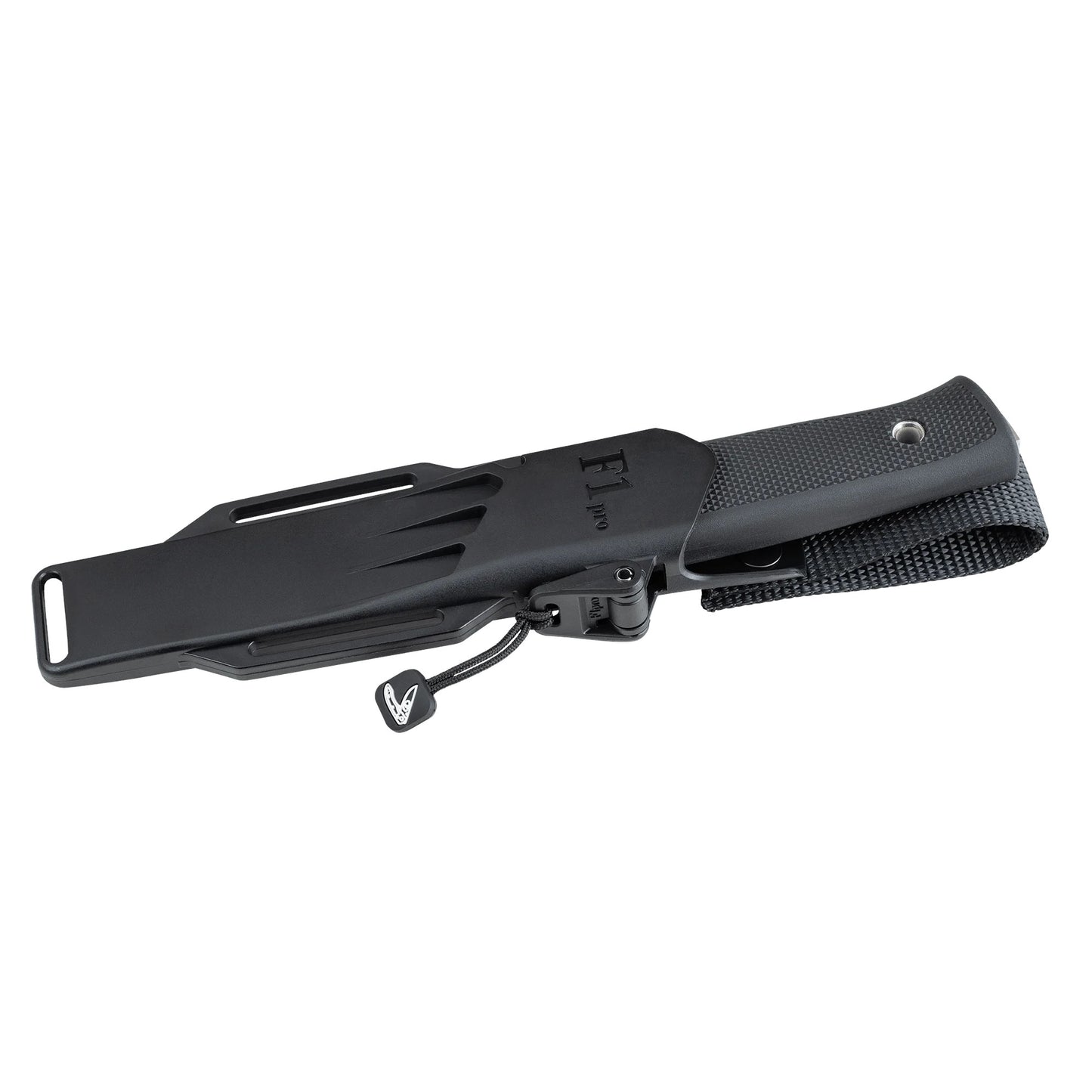 Fallkniven F1pro 3.94" Lam.CoS Fixed Blade Knife with Zytel Sheath