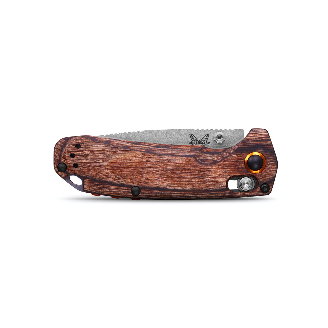 Benchmade 15032 North Fork 2.97" CPM-S30V Folding Knife with Stabilized Maple Wood Handle