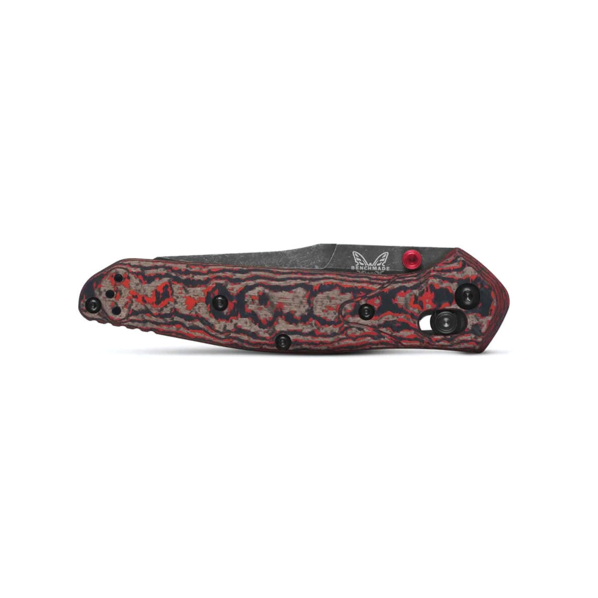Benchmade 940BK-2502 Osborne Limited Edition 3.4" CPM-Magnacut DLC Lava Flow Fatcarbon Folding Knife