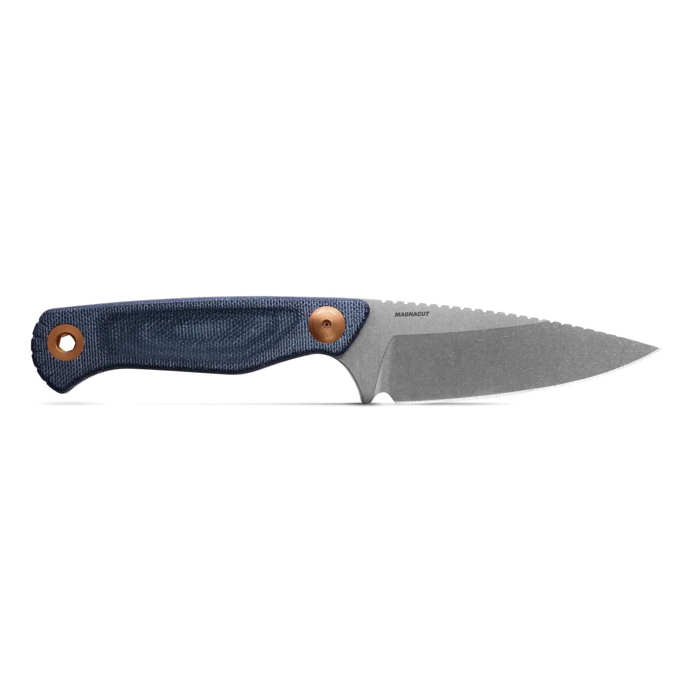 Benchmade 203-04 Dacian 3.54" CPM-Magnacut Stonewash Blue Denim Micarta Fixed Blade Knife
