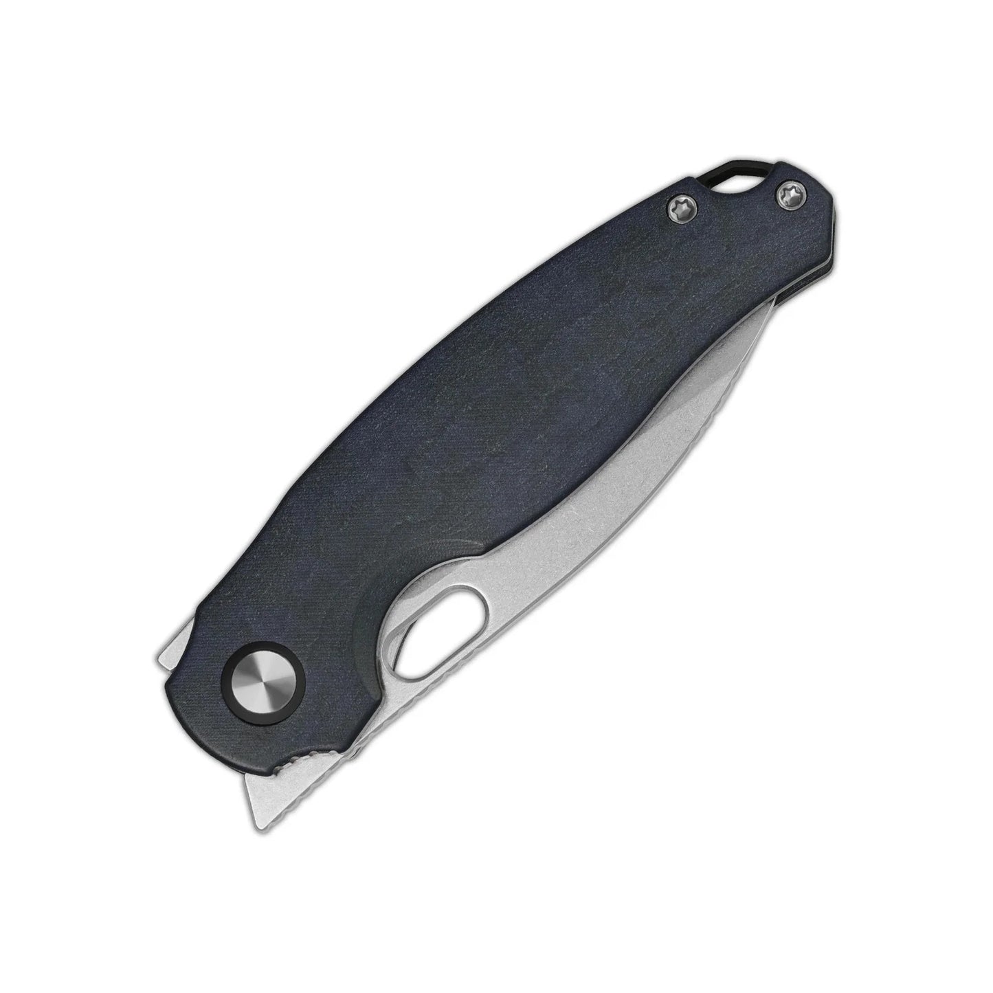 Kizer Seagull 2.9" 14C28N Blue Canyon Richlite Folding Knife V3770A2