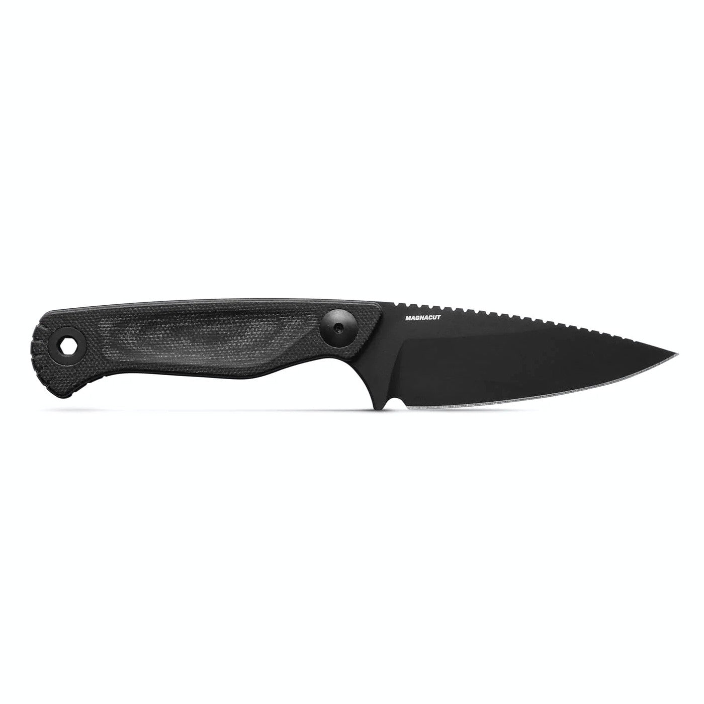Benchmade 203BK-02 Dacian 3.54" CPM-Magnacut Black Cerakote Black Micarta Fixed Blade Knife