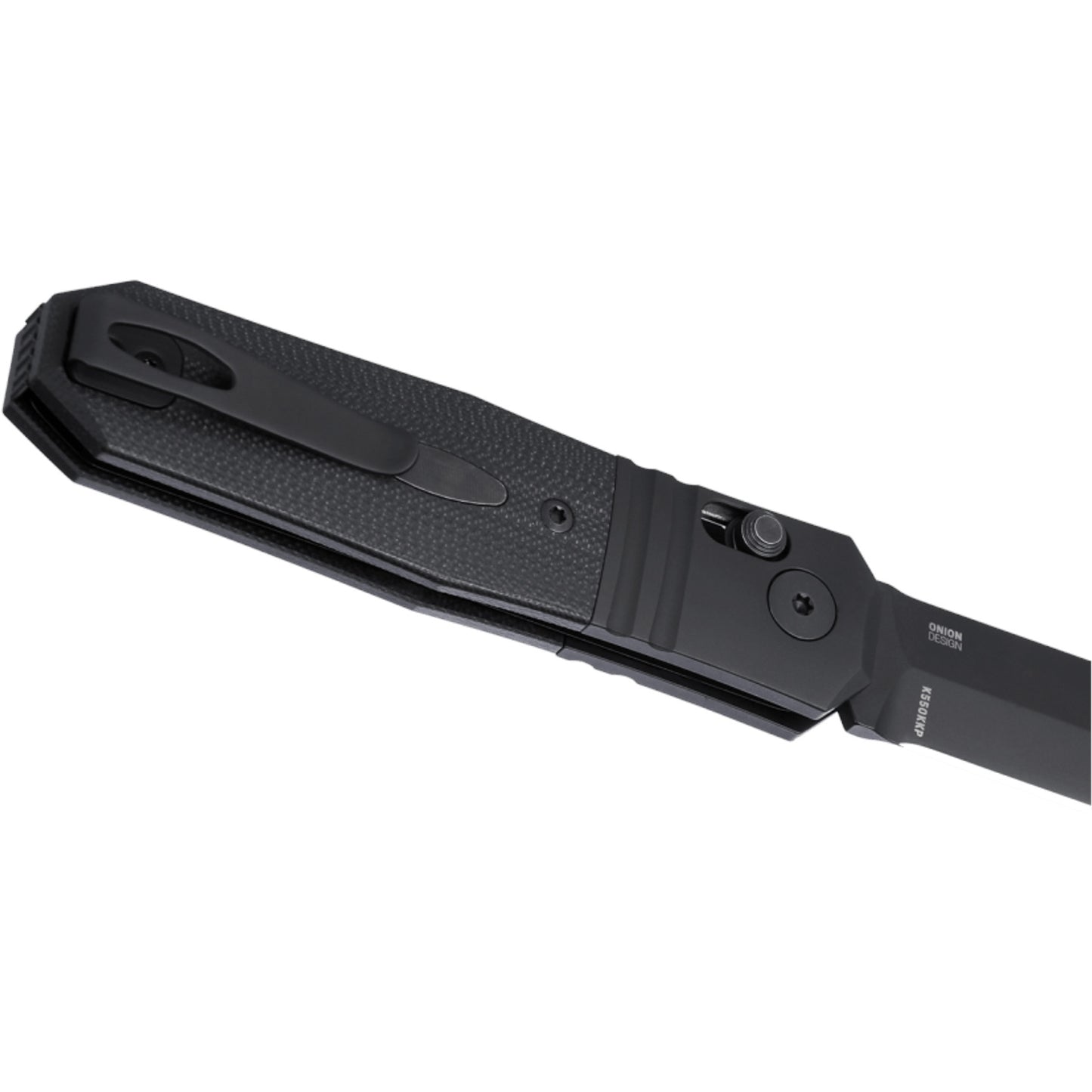 CRKT Redemption Compact 3.28" Magnacut Black Cerakote G10 Folding Knife by Ken Onion - Made in USA