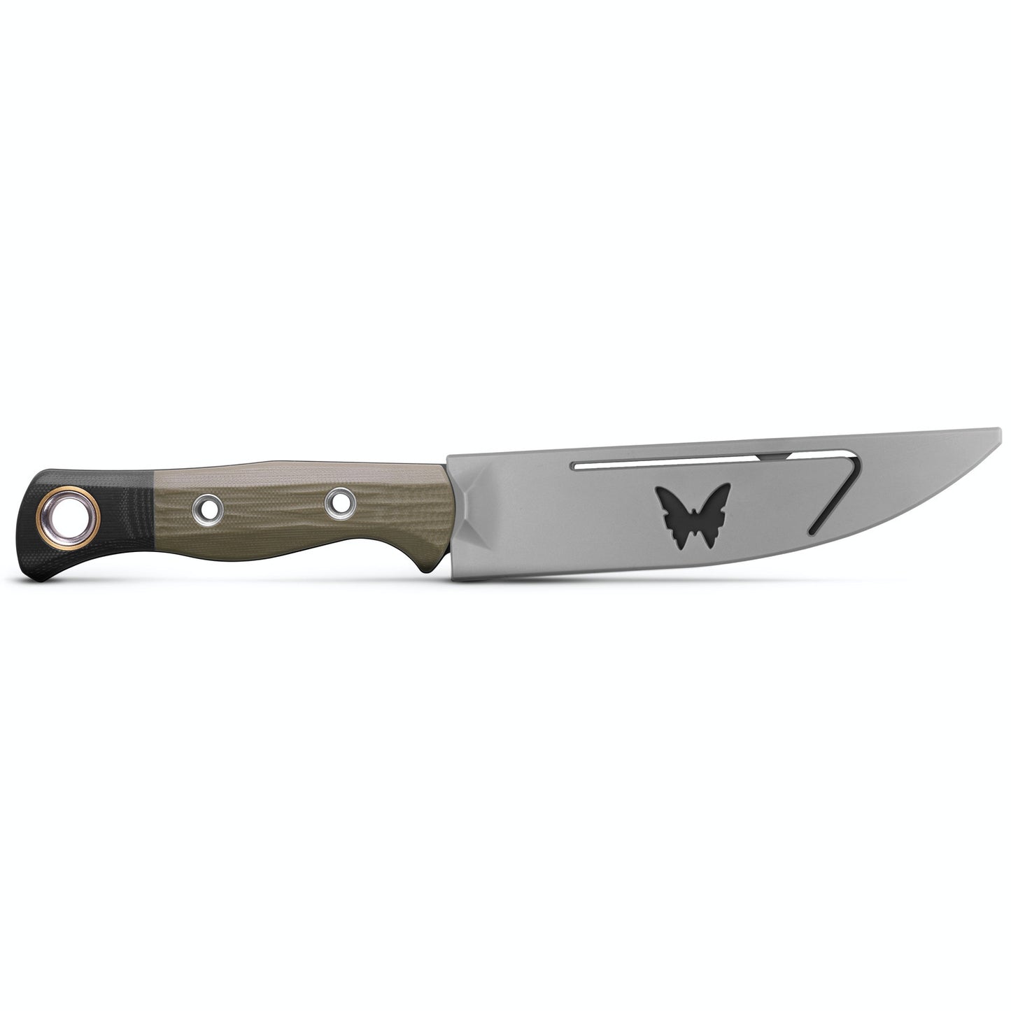 Benchmade 4050BK-01 Meatcrafter 6.14" DLC CPM-154 OD Green/Black G10 Fixed Blade Knife