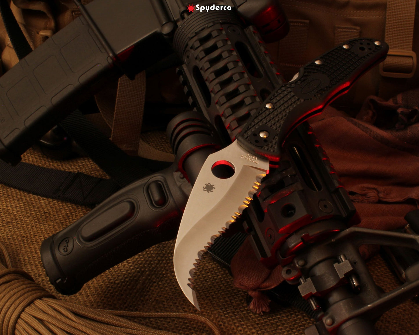 Spyderco Matriarch 2 3.57" VG-10 FRN SpyderEdge Folding Knife C12SBK2