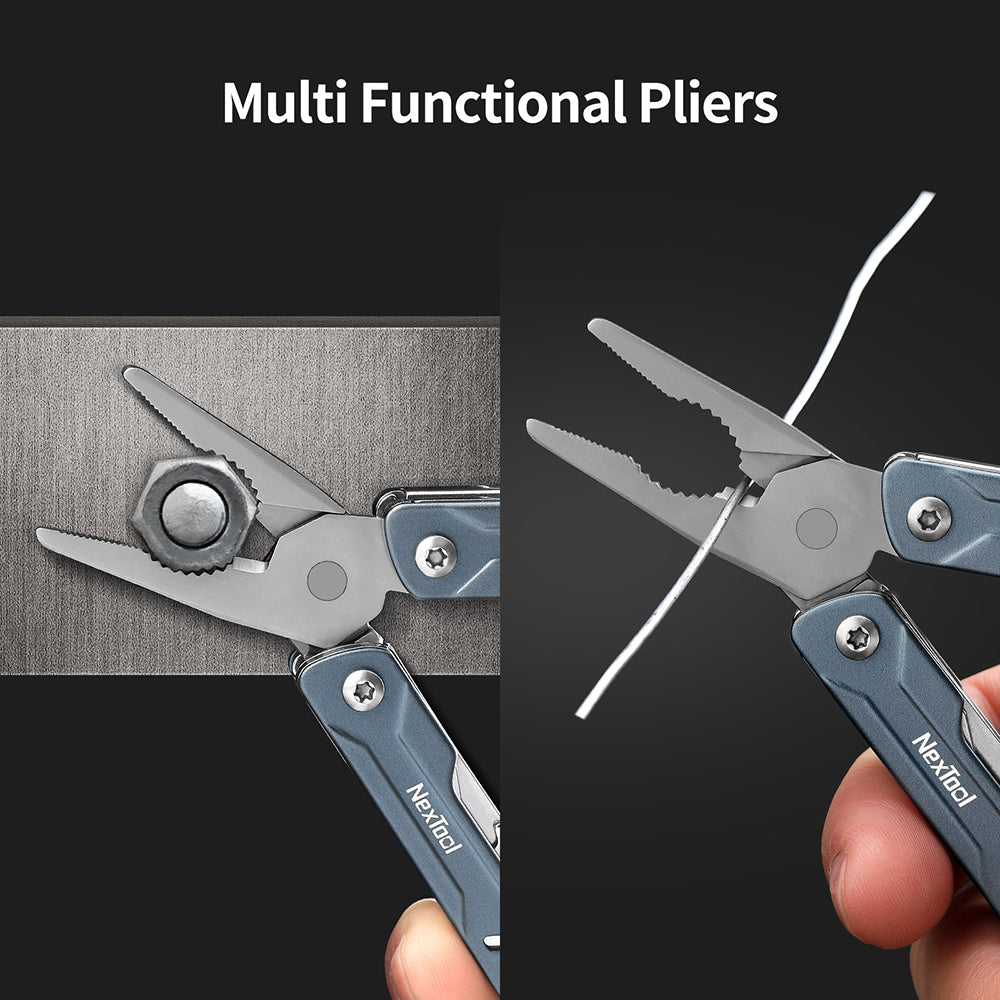 NexTool Mini Sailor Blue Compact Multi-Tool with 10 Functions