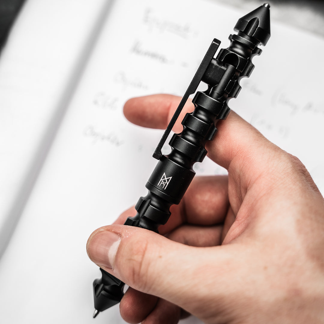 Boker Plus Fat Box Bolt-Action Tactical Pen by Midgards Messer 09BO140