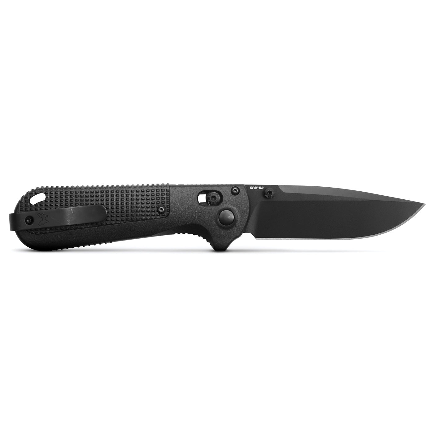 Benchmade 430BK-02 Redoubt 3.55" CPM-D2 Cerakote Black Grivory Folding Knife