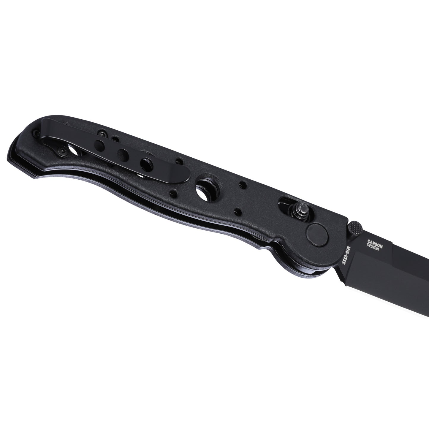 CRKT M16-03XK 3.57" D2 IKBS Crossbar Lock Black Grivory Folding Knife by Kit Carson