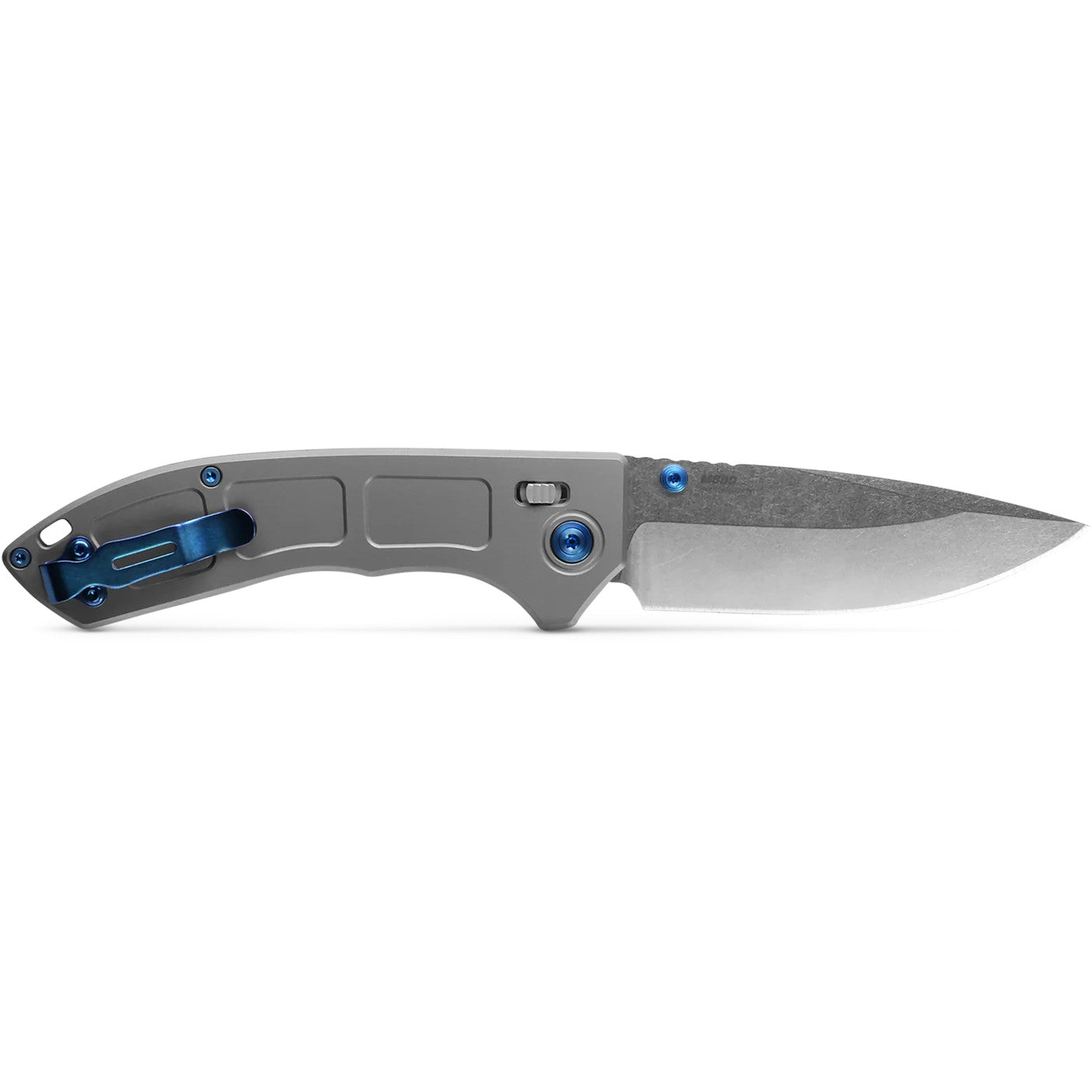 Benchmade 748 Narrows 3.43" M390 Gray Titanium Folding Knife