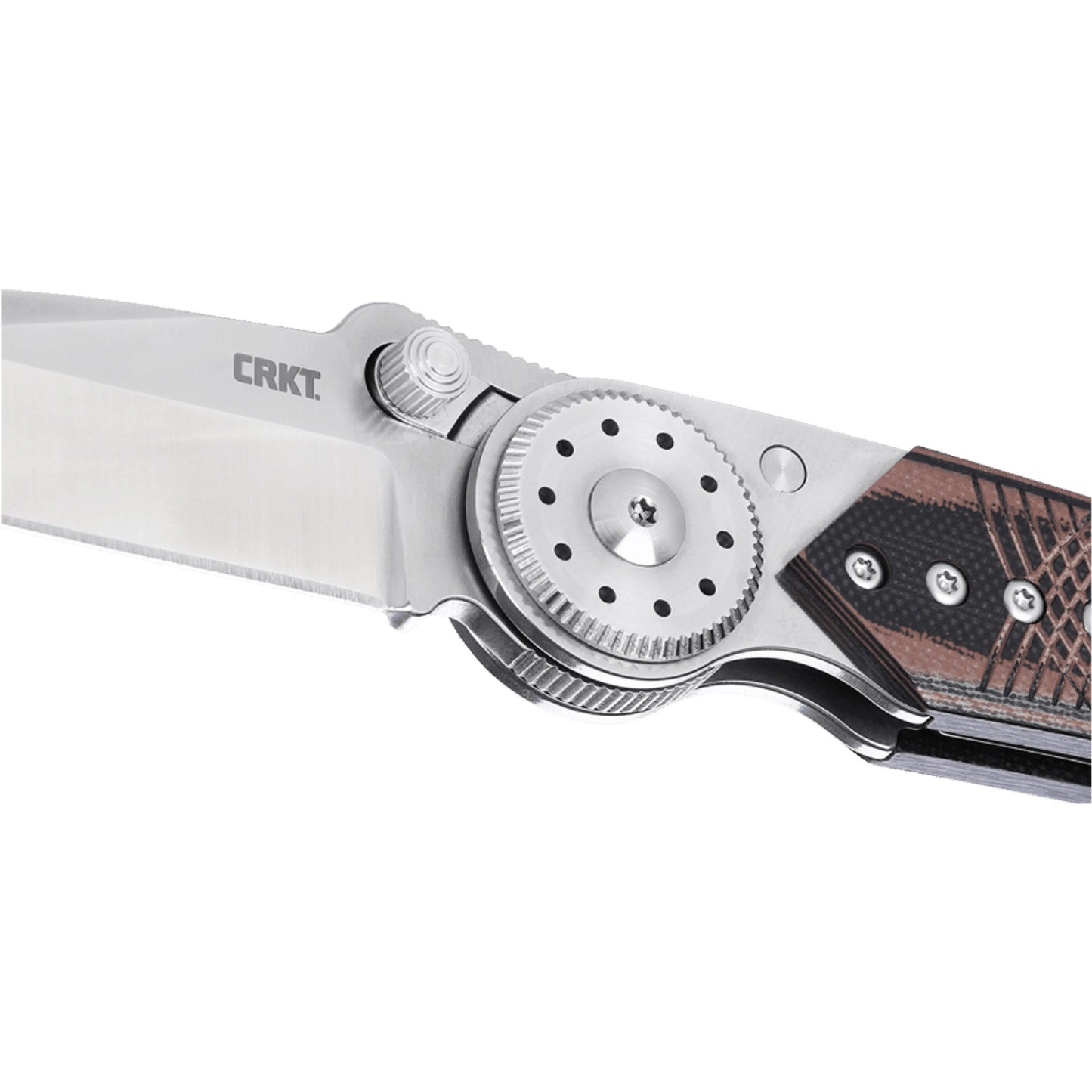 CRKT Walker Blade Lock 2.93" Sandvik 14C28N G10 Folding Knife by Michael Walker 4200