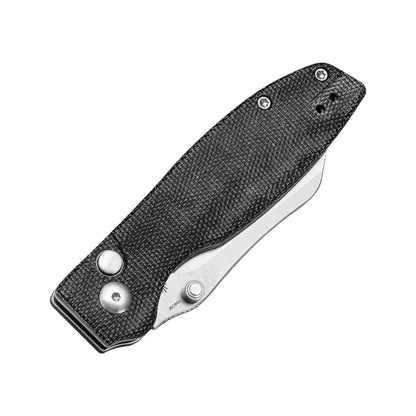 Kizer Cryptid Button-Lock 2.94" 154CM Micarta Folding Knife V3657C1