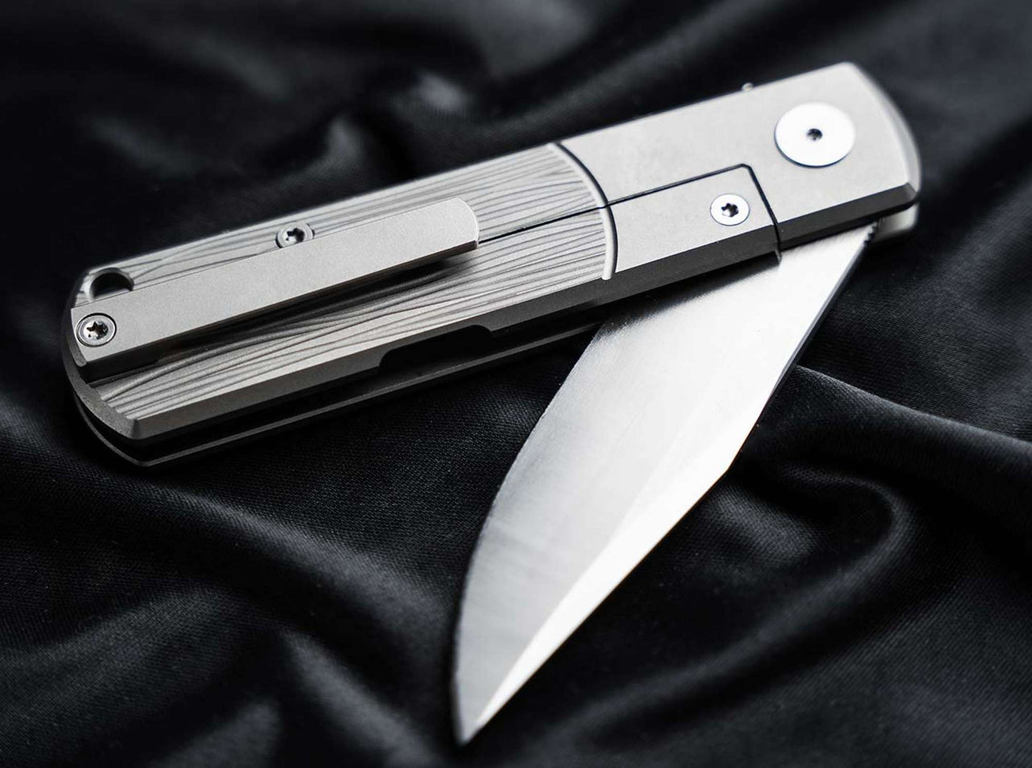 Boker Solingen BRLW 2.56" Magnacut Titanium Folding Knife 112630