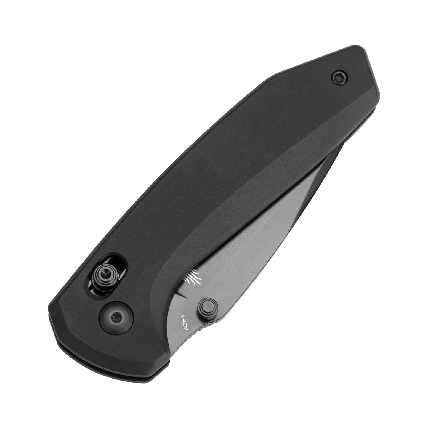 Kizer Sub-3 OBK 2.94" 154CM Black Aluminium Clutch-Lock Folding Knife by Mikey Carlson V3650C1
