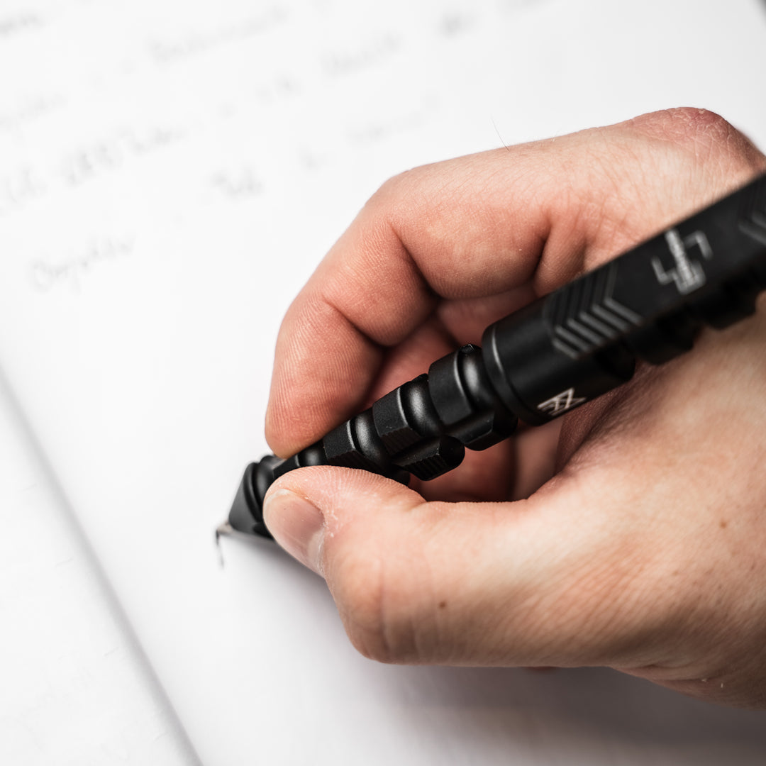 Boker Plus Fat Box Bolt-Action Tactical Pen by Midgards Messer 09BO140