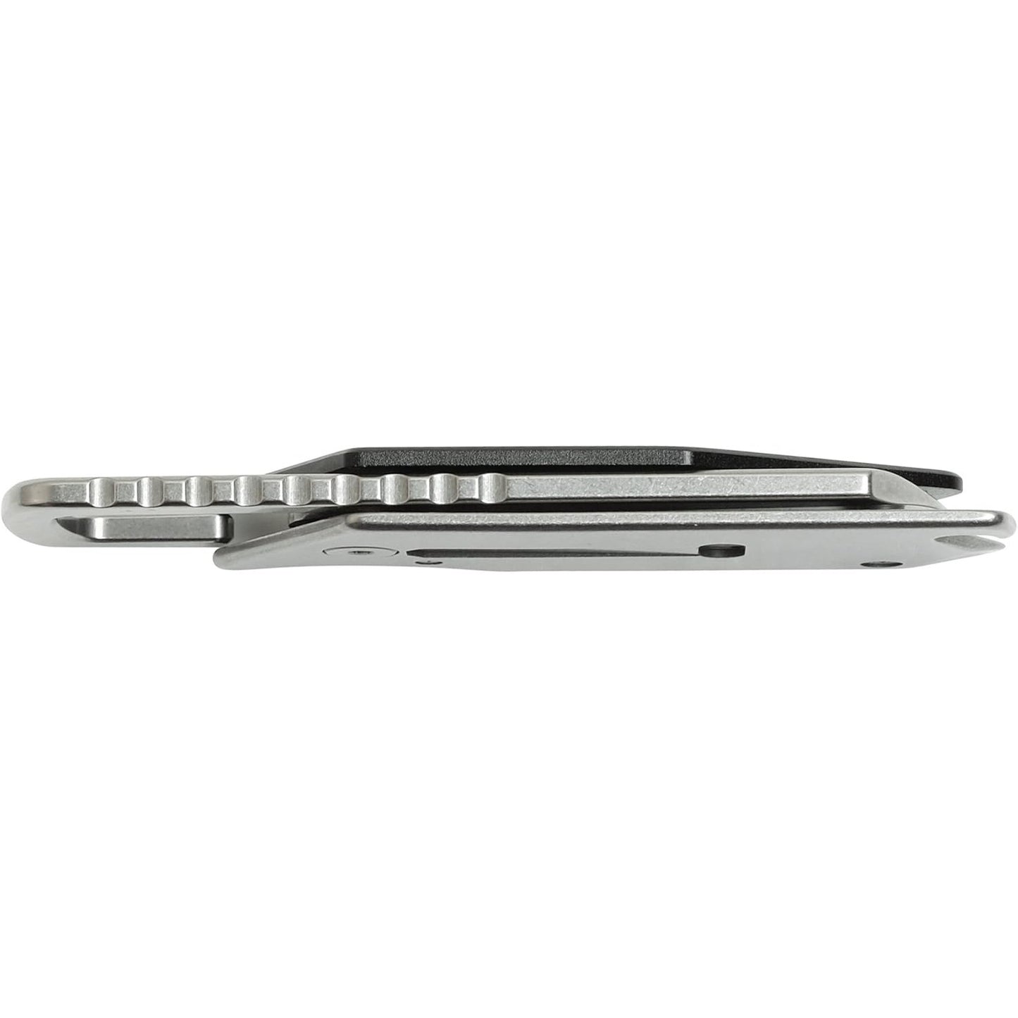 Kershaw Pub 1.6" Black Aluminium Slip-Joint Folding Knife Bottle Opener - Sinkevich Design