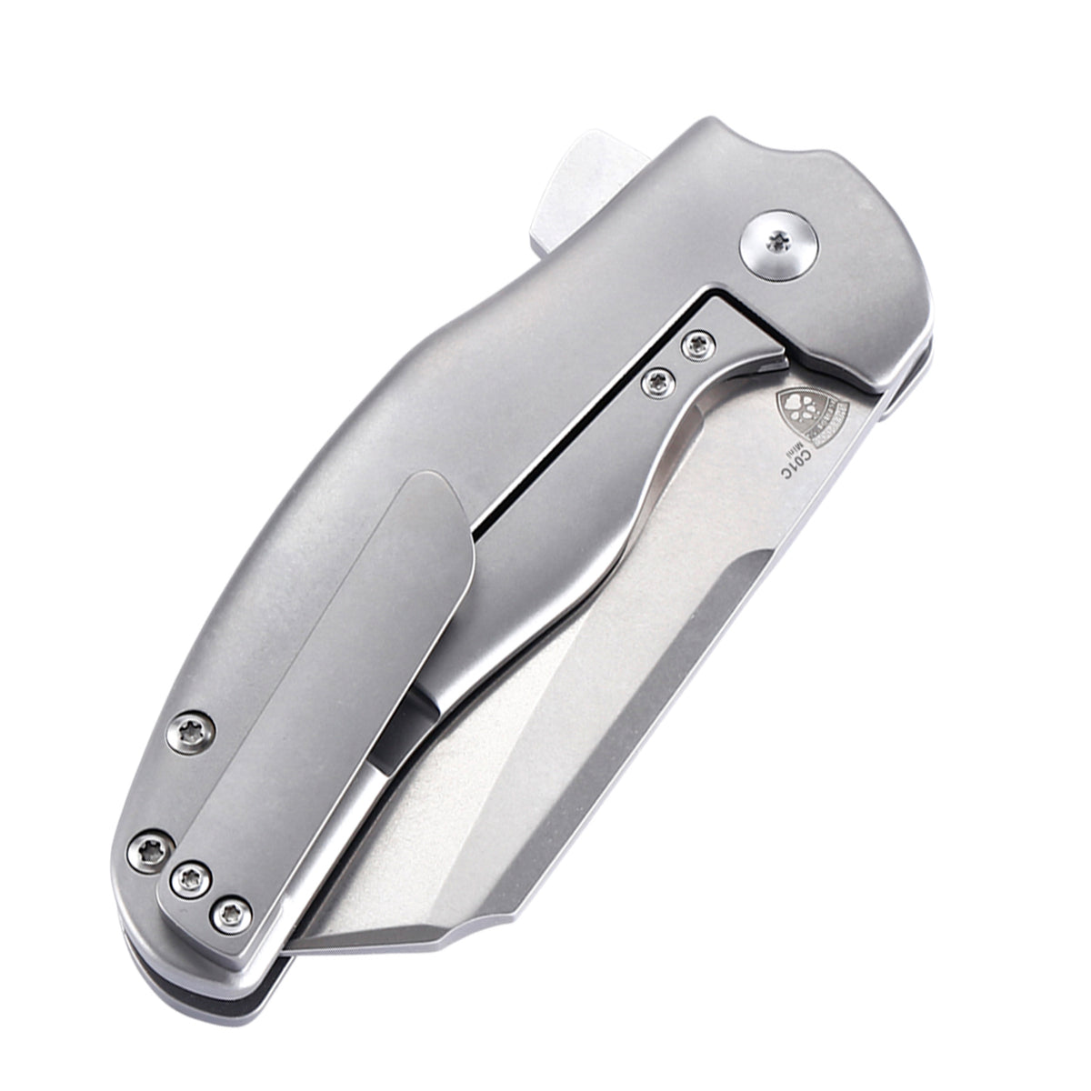 Kizer C01c Mini Sheepdog 2.6" CPM S35VN Titanium Folding Knife by Chris Conaway Ki3488A1