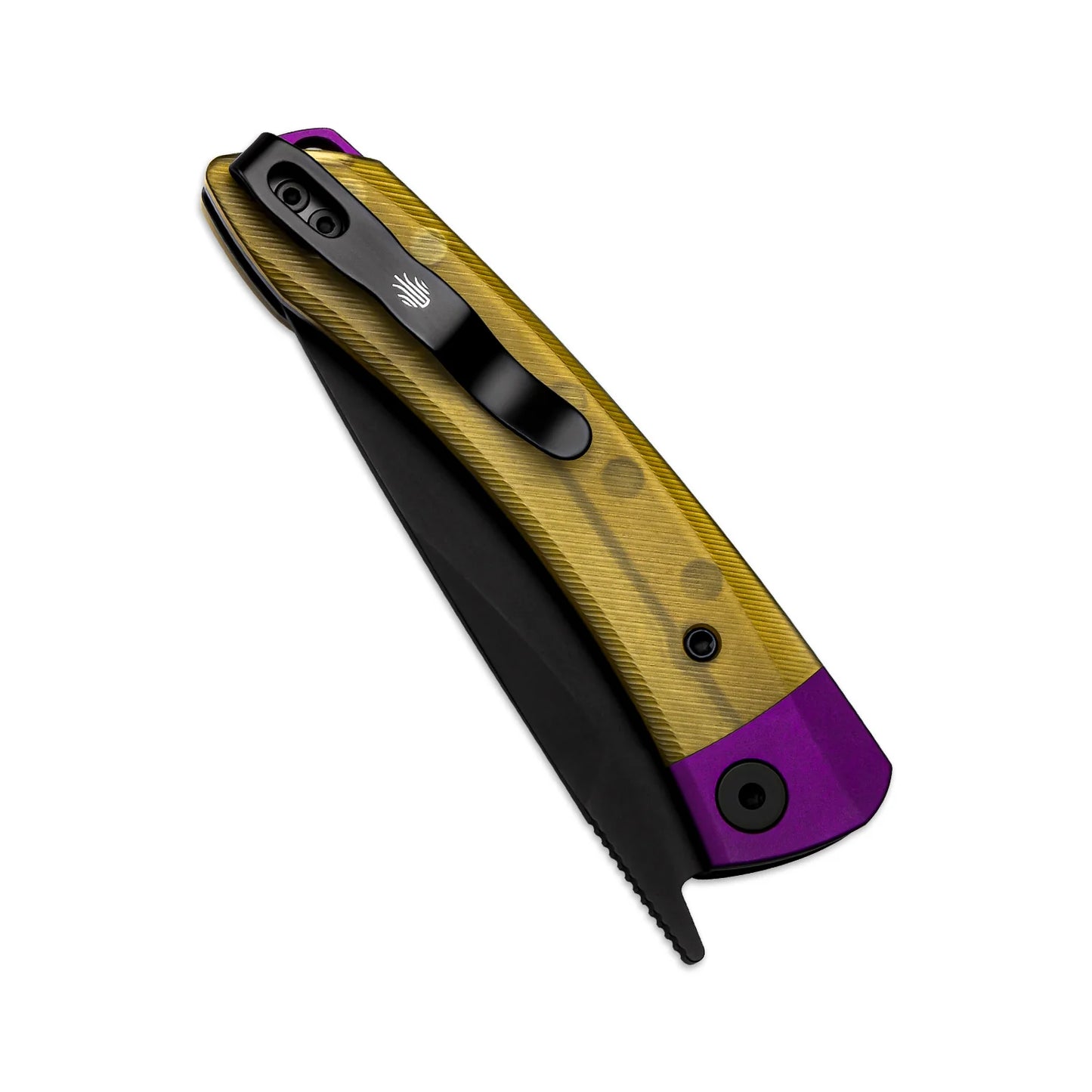 Kizer Mini Momo 3.2" Nitro-V Purple Aluminium Ultem PEI Folding Knife V3663A1
