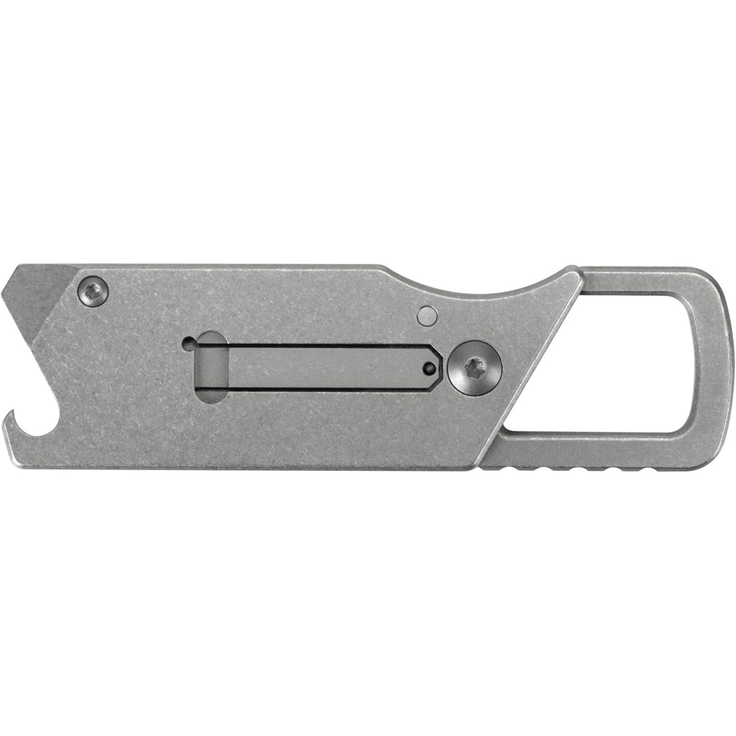 Kershaw Pub 1.6" Black Aluminium Slip-Joint Folding Knife Bottle Opener - Sinkevich Design