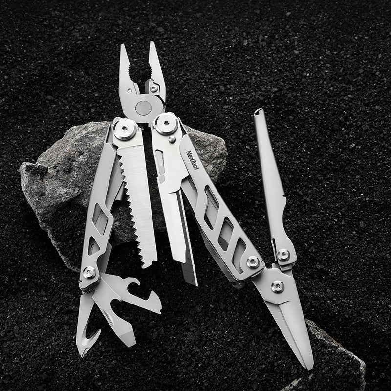 NexTool Flagship Pro Replaceable-Blade Multi-Tool 16 Functions with Nylon Pouch