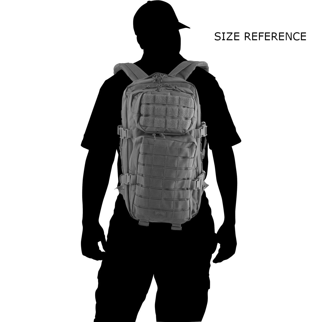 Red Rock Outdoor Urban Assault Pack 28L Gray