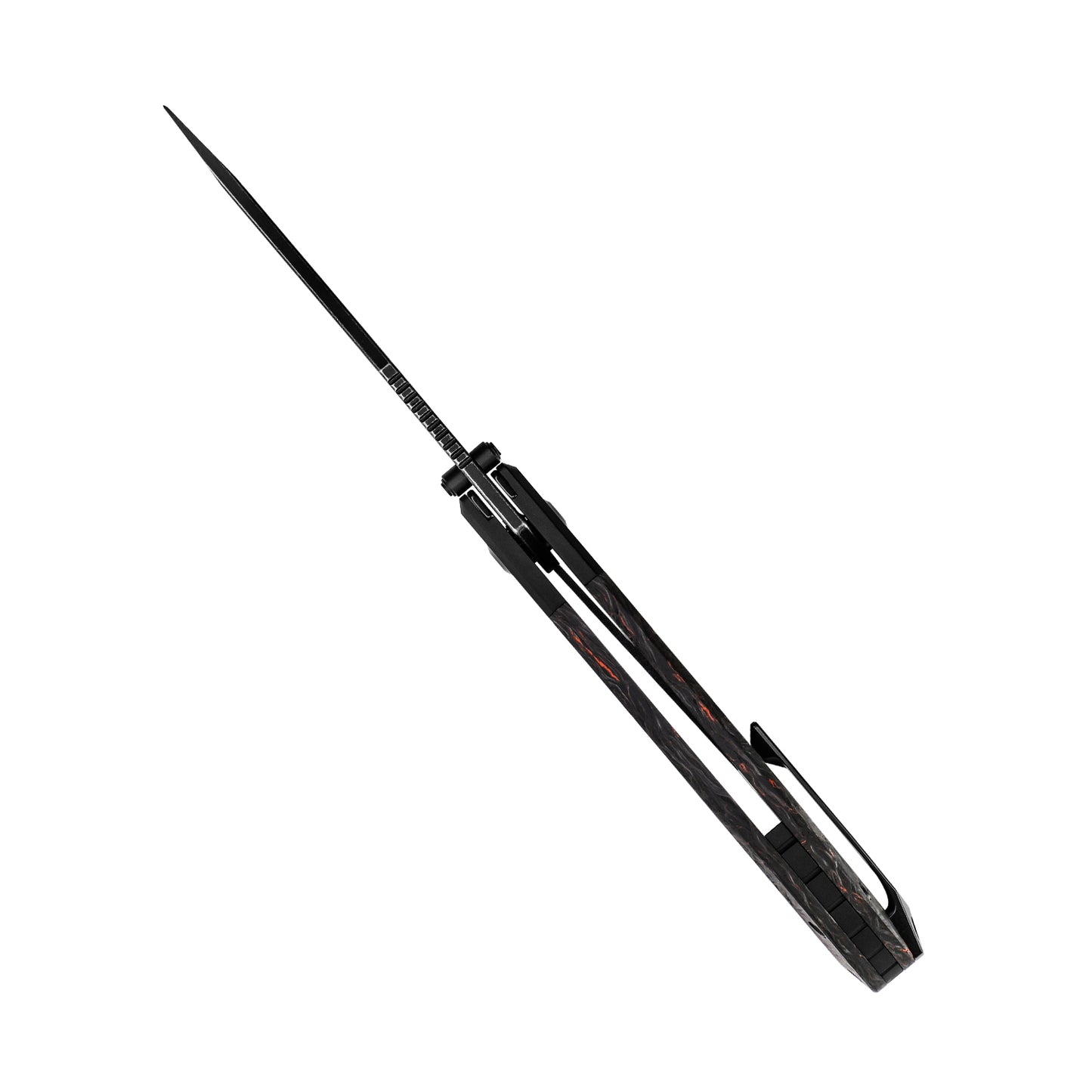 Kizer Phoenix 3.58" S35VN Dark Matter Fat Carbon Fiber Folding Knife Ki4647A1