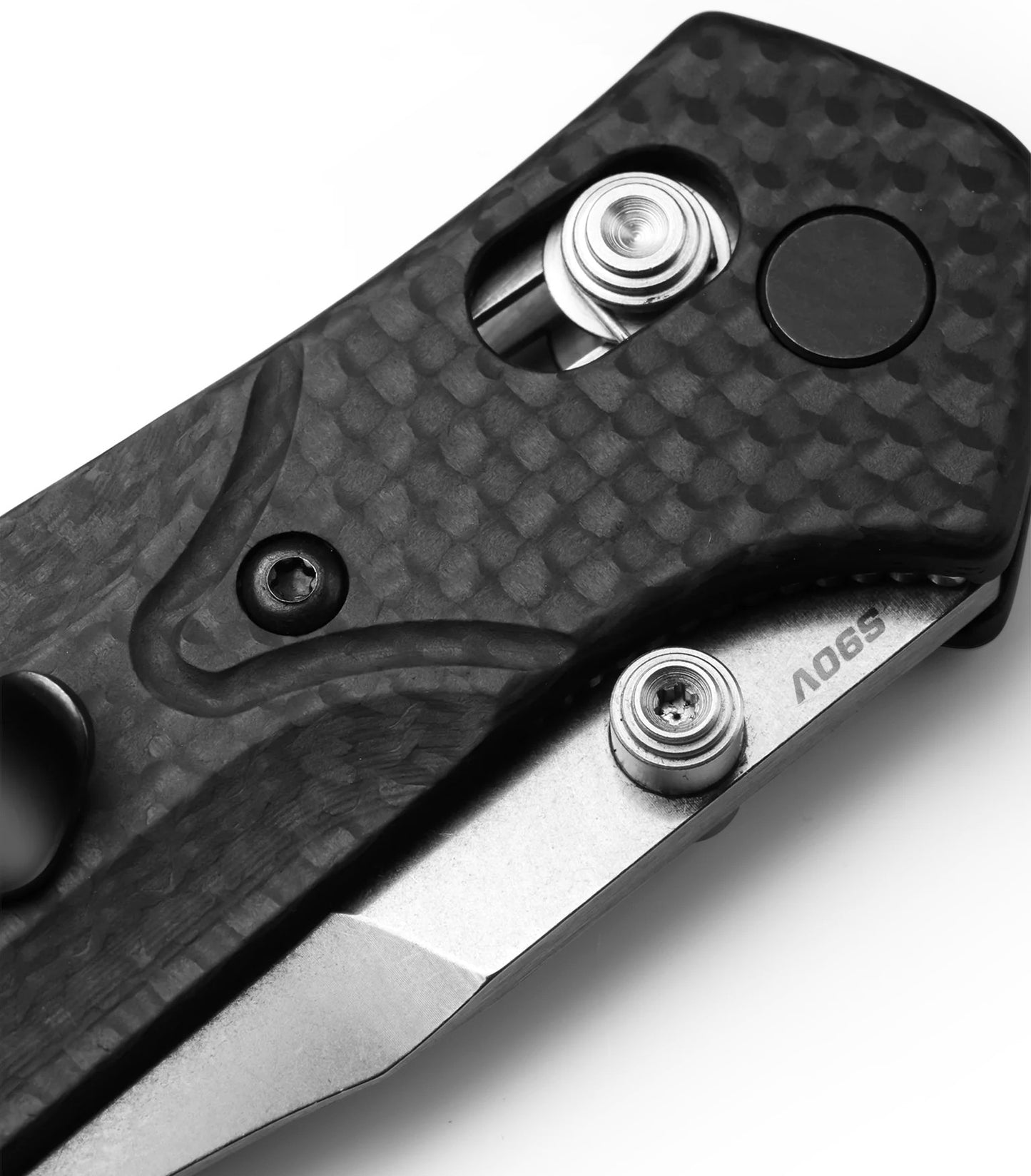 Benchmade 945-2 Mini Osborne 2.92" CPM-S90V Folding Knife with Carbon Fiber Handle