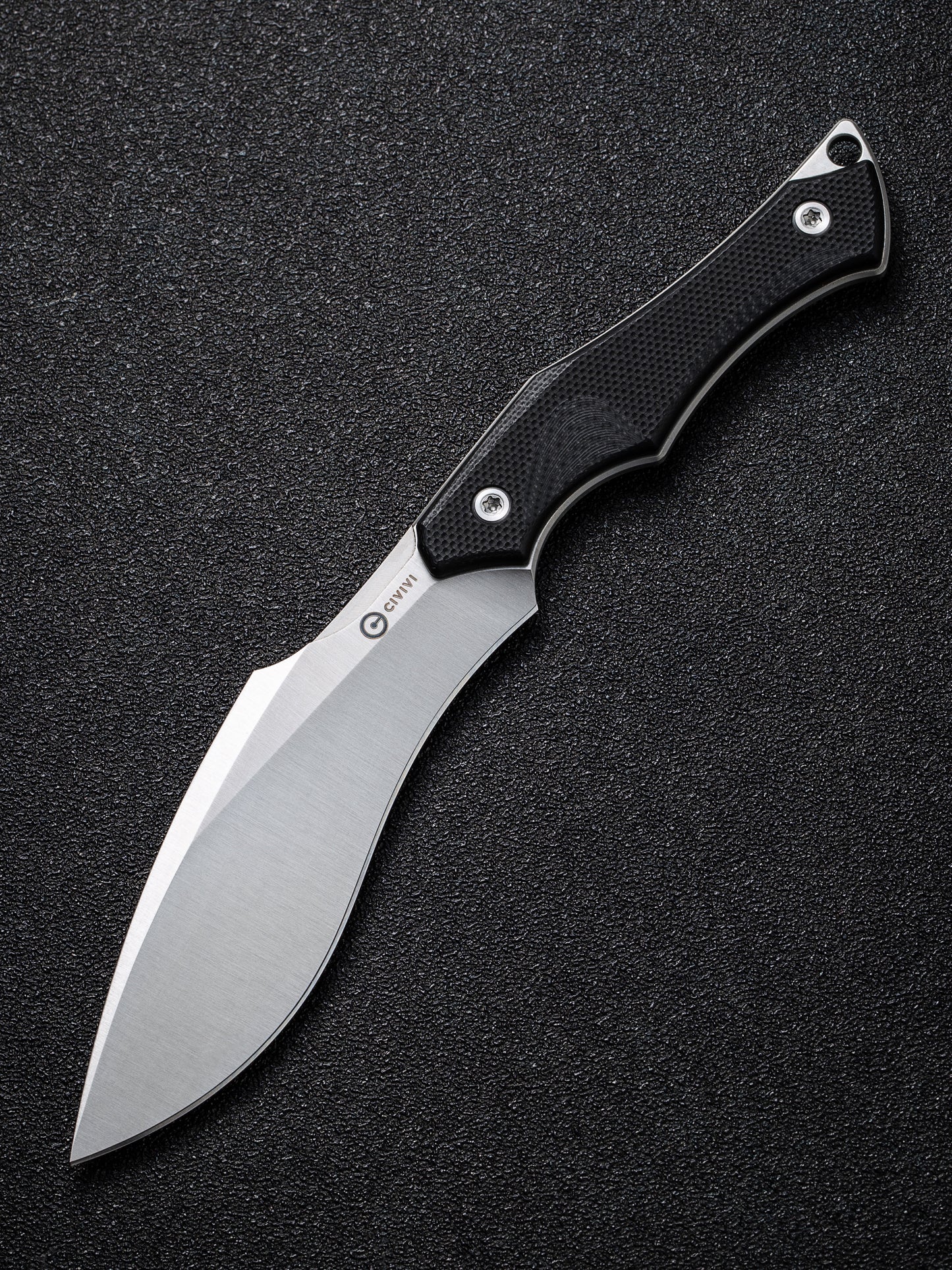 Civivi Vaquita II 3.2" Nitro V Satin G10 Mini Kukri Fixed Blade Knife by Nate Matlack C047C-1