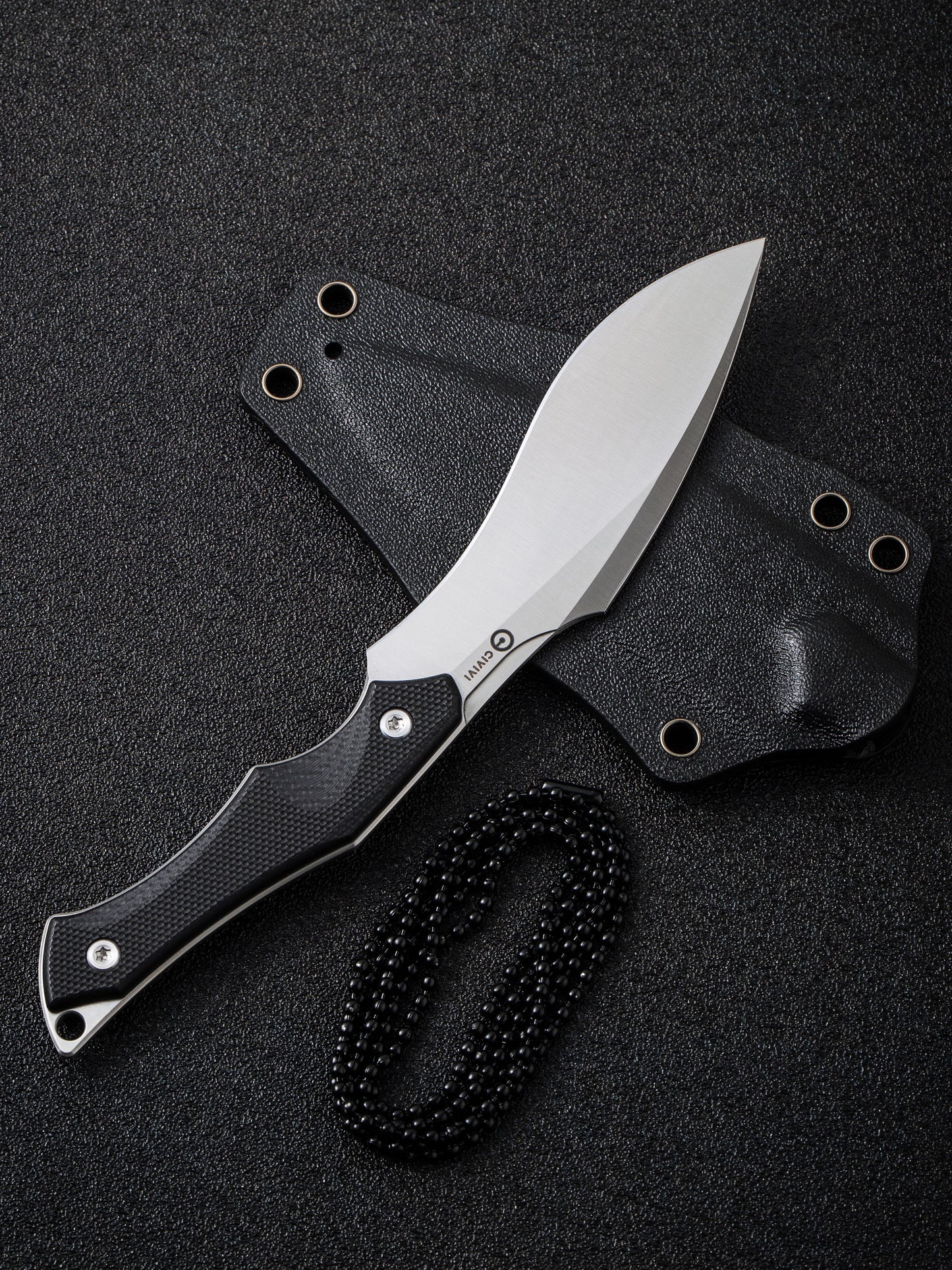 Civivi Vaquita II 3.2" Nitro V Satin G10 Mini Kukri Fixed Blade Knife by Nate Matlack C047C-1