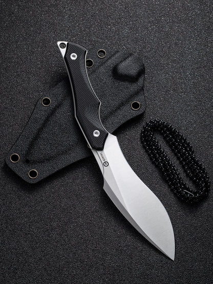Civivi Vaquita II 3.2" Nitro V Satin G10 Mini Kukri Fixed Blade Knife by Nate Matlack C047C-1